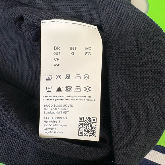 BOSS Paddy Polo Short Sleeve Regular Fit Shirt Size XL - Picture 8 of 8